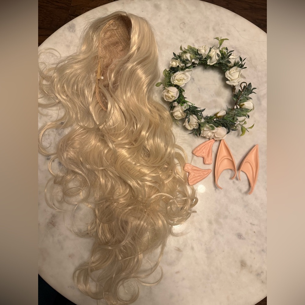 Blonde Wavy Hair Extension